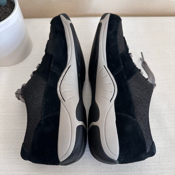 Dansko Hayden Black Leather Metalic Lace Up Casual Sneakers Women’s EU39 US8.5-9 - Picture 7 of 14